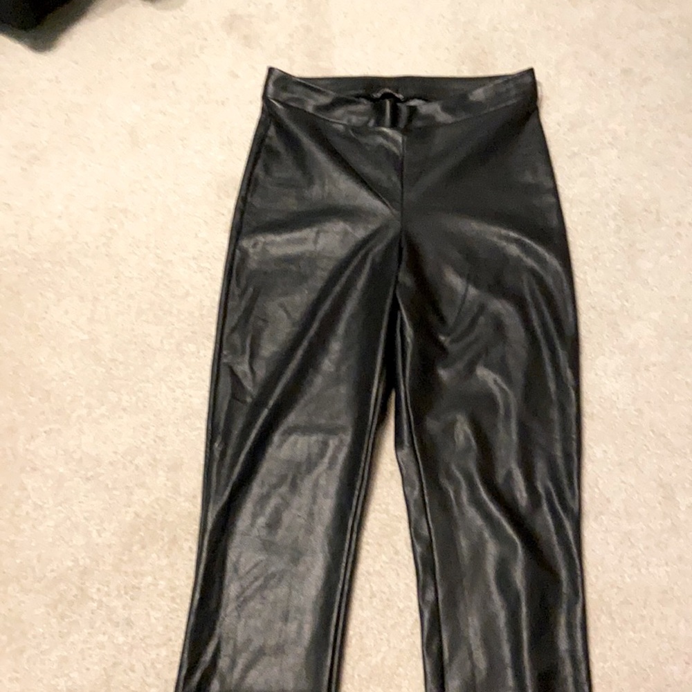 Polyester black pants